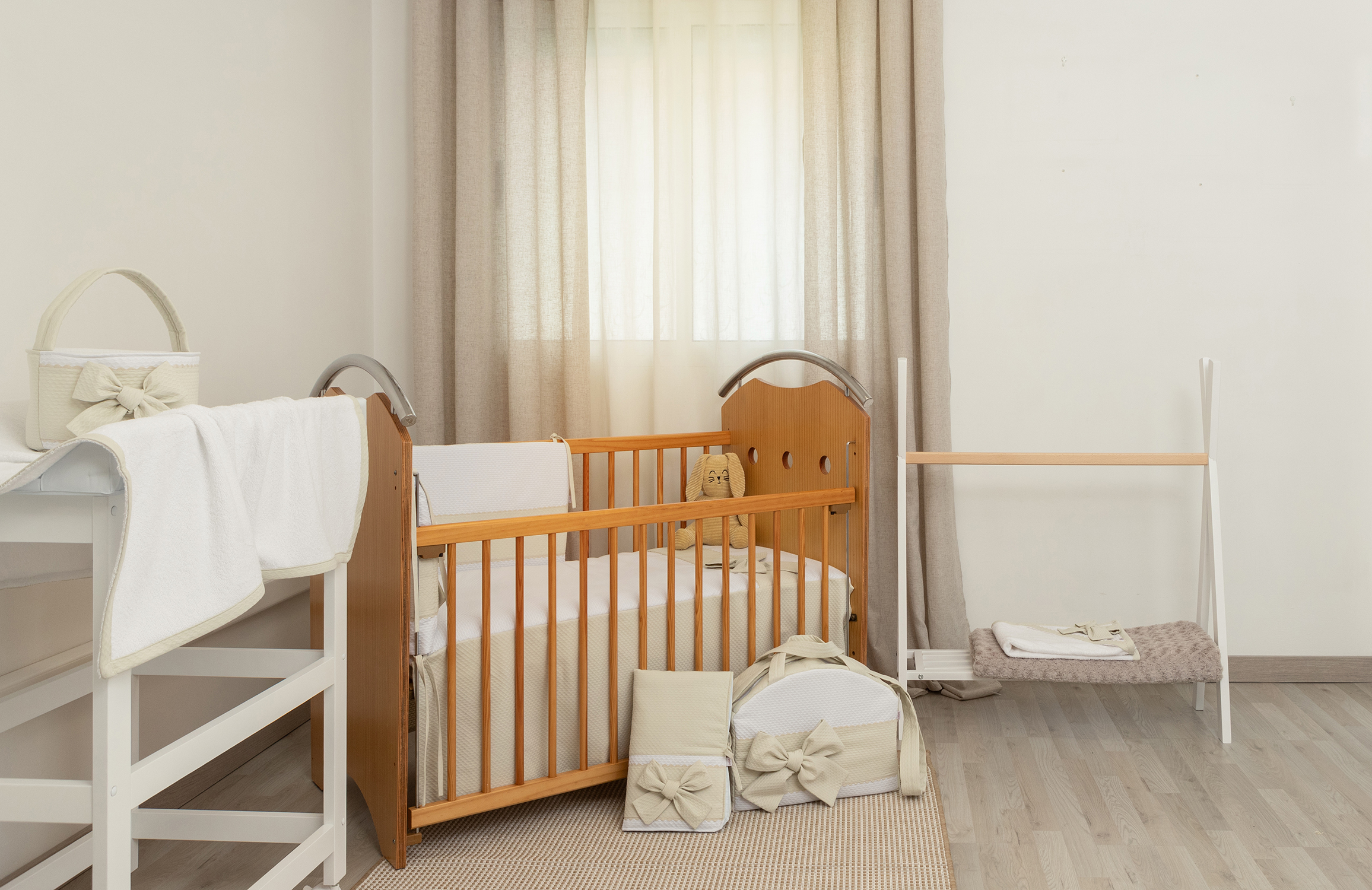 colcha cuna y protector "Melibea" - Imagen 4