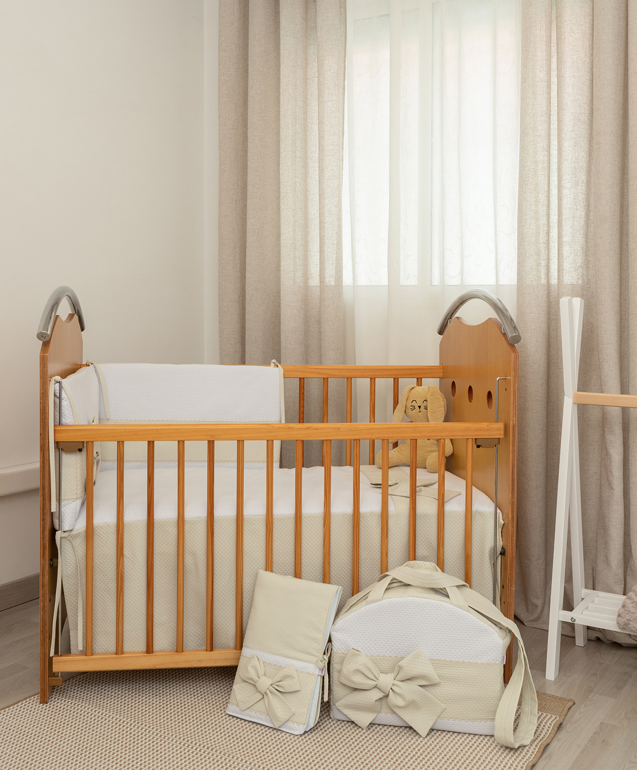 colcha cuna y protector "Melibea" - Imagen 3